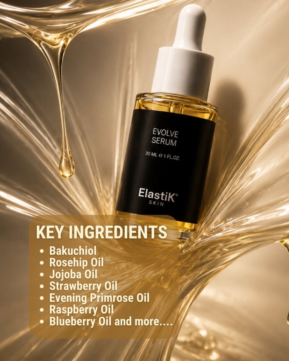 EVOLVE SERUM | For GLP - 1, Weight Loss, Ageing, Hormonal & Postpartum Skin - ElastiK° Skin