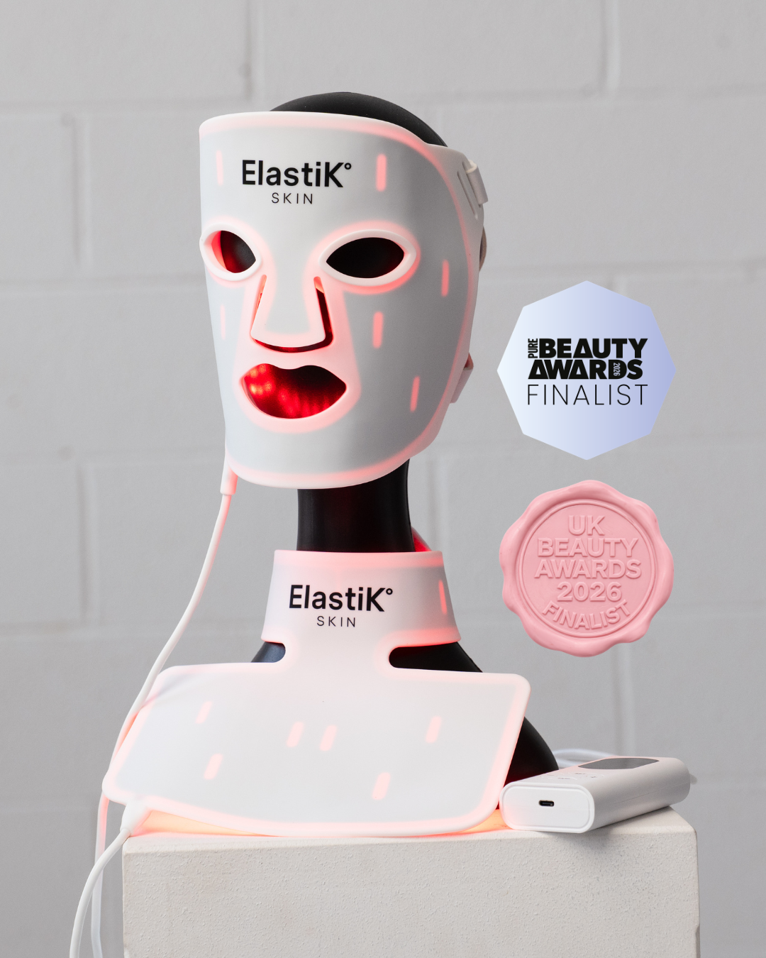 ElastiK° Skin LED Face + Neck Mask | For GLP-1 & Weight Loss Skin