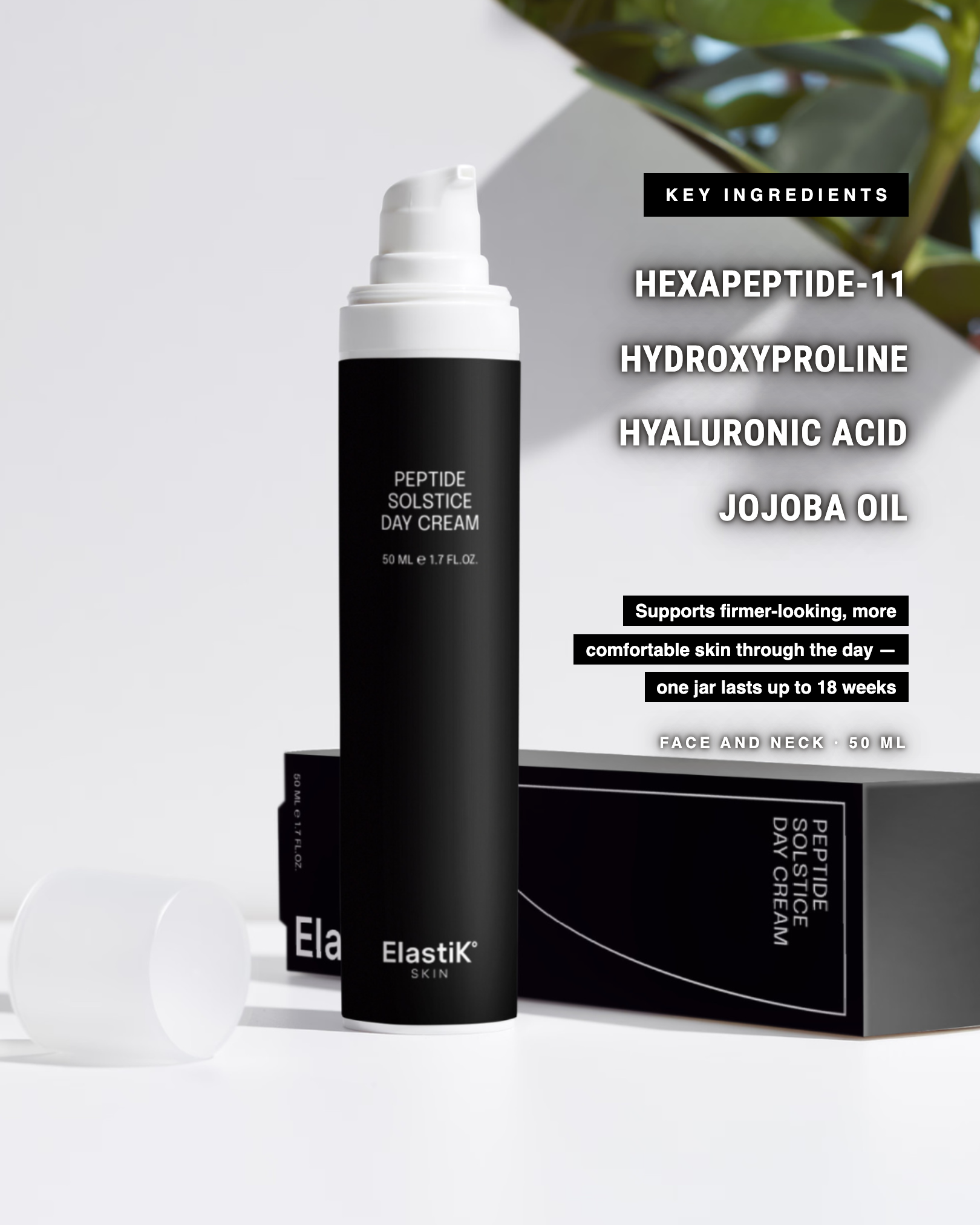 Peptide Solstice Day Cream | For GLP-1 & Weight Loss Skin