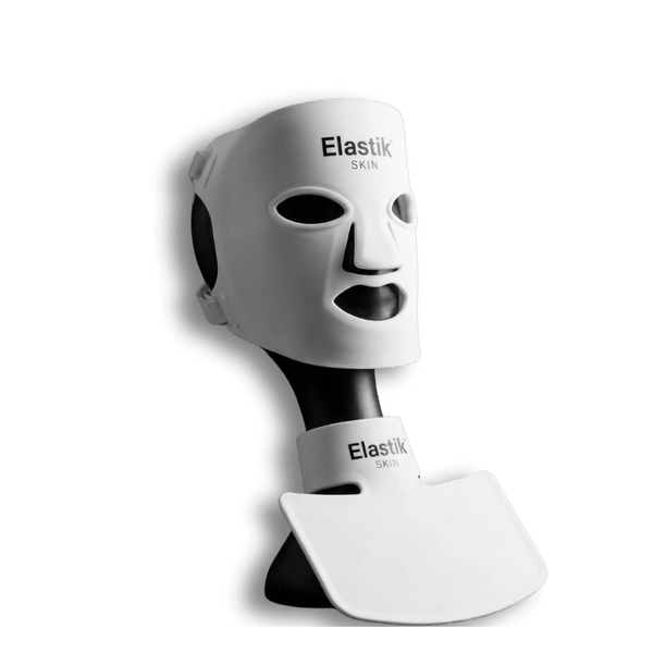 ELASTIK SKIN LED FACE + NECK MASK | For GLP - 1, Weight Loss & Ageing Skin - ElastiK° Skin